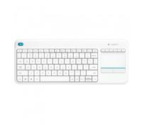 Logitech K400 Plus blanco - Teclado inalámbrico multimedia