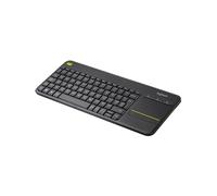 Logitech K400 Plus teclado RF inalámbrico QWERTZ Suizo Negro