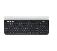 Logitech K780 Teclado Inalámbrico Multi-Dispositivos para Windows, Disposición QWERTZ Suiza, Gris