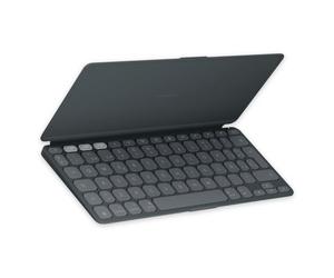 Logitech Keys-To-Go 2 para Apple Teclado Multidispositivo Inalámbrico Bluetooth Grafito