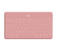 Logitech Keys,To,Go Teclado Inalámbrico Bluetooth para iPhone, iPad, Apple TV, Disposición QWERTY Italiano , Rosa