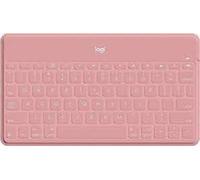 Logitech Keys-To-Go Teclado Inalámbrico Bluetooth para iPhone, iPad, Apple TV, Disposición QWERTY Pan Nordic , Rosa