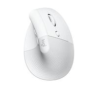 Logitech Lift for Business, ratón ergonómico Vertical, inalámbrico, Bluetooth o USB Logi Bolt Seguro, clics silenciosos, certificación Global, Windows/Mac/Chrome/Linux - Blanco