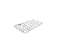 Logitech Llaves de Guijarros 2 K380s, Diseño francés AZERTY, blanco