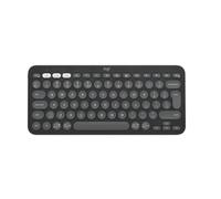 Logitech Llaves de Guijarros 2 K380s, Diseño italiano QWERTY, grafito