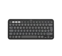 Logitech Llaves de Guijarros 2 K380s, Diseño italiano QWERTY, grafito