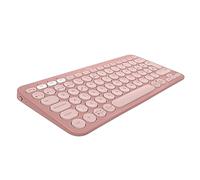 Logitech Llaves de Guijarros 2 K380s, Rose, disposición QWERTY del Reino Unido