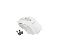 Logitech Signature M650 for Business, Ratón inalámbrico, para Manos pequeñas/Medianas, Logi Bolt, Bluetooth, SmartWheel - Blanco