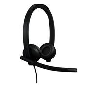 Logitech Logitech H570e MS Dúo USB-A Auricular ideal para oficinas y centros de llamadas.