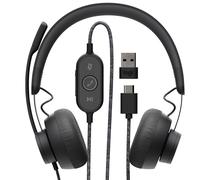 Logitech Logitech Zone Wired UC Auricular para PC, potente y confortable, ideal para ambientes ruidosos y un uso prolongado