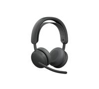 Logitech Logitech Zone Wireless 2 ES UC + dongle Auriculares profesionales inalámbricos con ANC híbrido adaptativo y micrófonos optimizados para IA para