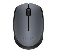 Logitech M170 Grey-K ratón Oficina Ambidextro RF inalámbrico Óptico 1000 DPI