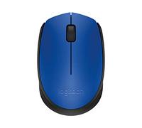 Logitech M171 ratón RF inalámbrico Óptico 1000 dpi Ambidextro Negro, Azul - Ratón (Ambidextro, Óptico, RF inalámbrico, 1000 dpi, 70,5 g, Negro, Azul)