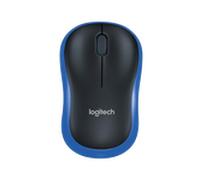 Logitech M185 Azul | Ratón Inalámbrico Ambidiestro Sensor Óptico 1000 DPI Conectividad 2.4GHz Windows macOS