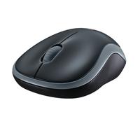 Logitech M185 Ratón óptico inalámbrico con una autonomía extremadamente larga, Plug&Play, gris