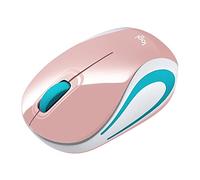 Logitech M187 - Ratón (Ambidextro, Óptico, RF inalámbrico, 1000 DPI, Rosa)