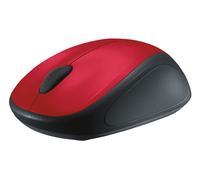 Logitech M235 Mouse, Wireless Red