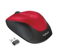 Logitech M235 Ratón inalámbrico | 2,4 GHz con Receptor USB, Seguimiento Óptico 1000 DPI, Batería 12 meses, PC/Mac/Portátil/Chromebook - Rojo