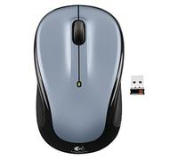 Logitech M325 - Ratón inalámbrico (óptico, USB, 3 Botones), Gris y Negro