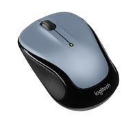 Logitech M325s, Ratón óptico inalámbrico 2.tecnología de 4 GHz, 5 botones, resolución: 1000 DPI, negro/gris