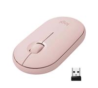 Logitech M350 Pebble Ratón inalámbrico rosa