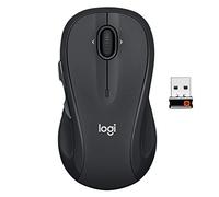 Logitech M510 Wireless Computer Mouse for PC with USB Unifying Receiver - Graphite