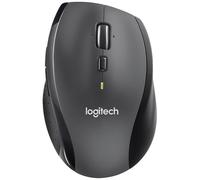 Logitech M705 Ratón Inalámbrico Marathon, Negro, Batería de 3 Años