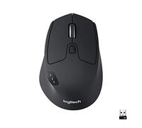 Logitech M720 Triathlon - Ratón (Right-hand, Óptico, Bluetooth, 1000 DPI, Black)