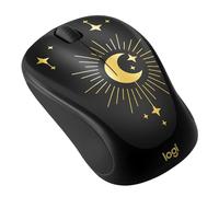 Logitech Magic Night - Ratón inalámbrico compacto de 2,4 GHz con receptor unificador USB y seguimiento óptico de precisión