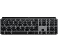 Logitech Master Series Mx Keys S For Mac - Tastatur - Full Size - Hinterleuchtet - Kabellos - Bluetooth Le - Qwertz - Schweiz - SpacE-Grau (920-01162
