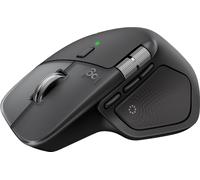 Logitech MX Master 4 for Mac, ratón Bluetooth ergonómico con Respuesta háptica Avanzada, Desplazamiento ultrarrápido, Carga USB-C, macOS, iPadOS, Windows - Negro Espacial