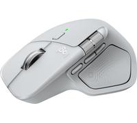 Logitech MX Master 4 for Mac, ratón Bluetooth ergonómico con Respuesta háptica Avanzada, Desplazamiento ultrarrápido, Carga USB-C, macOS, iPadOS, Windows - Plateado Blanco