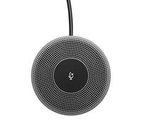 Logitech 989-000405 micrófono Negro, Gris Micrófono para conferencias