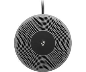 Logitech Microfono Presentation Microphone Alambrico Negro, Gris Para Logitech Meetup