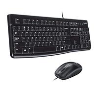 Logitech MK120 Combo con Teclado y Ratón con Cable para Windows