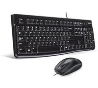 Logitech MK120 Combo con Teclado y Ratón con Cable para Windows