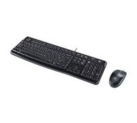 Logitech MK120 con cable teclado y ratón for Windows - US INT'L QWERTY