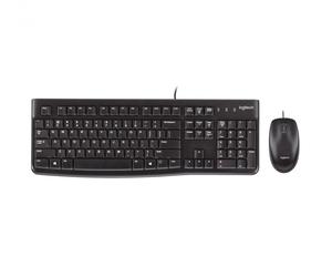 LOGITECH MK120 corded Desktop black USB (UK)