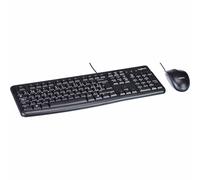 Teclado Logitech Desktop MK120 Negro Francés AZERTY AZERTY