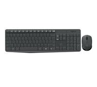 Logitech MK235 Combo Teclado y Ratón Inalámbricos Gris - Portugués