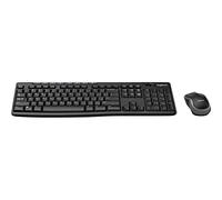 Logitech MK270 teclado Ratón incluido Oficina RF inalámbrico Francés Negro