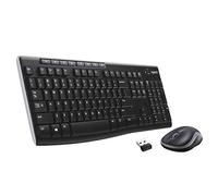 Logitech MK270 teclado y ratón inalámbricos COMBO - PAN QWERTY