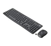 Logitech MK295 Combo de Ratón y Teclado Inalámbricos, Disposición QWERTY Inglés Reino Unido, Black