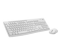 Logitech MK295 Juego de ratón de teclado mudo inalámbrico 920-010089 Blanco