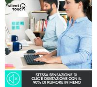 Logitech MK295 Kit Ratón Y Teclado Wireless - Tecnología Silenttouch, Llaves