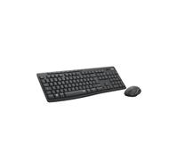 Logitech MK295 Combo de Ratón y Teclado Inalámbricos, Disposición AZERTY Francés, Gris