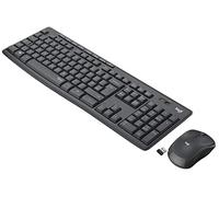 Teclado y ratón inalámbricos - LOGITECH - MK295 SILENT - Grafito - Silencioso - Conectividad inalámbrica