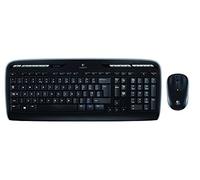 LOGITECH MK330 - Teclado (RF inalámbrico, Universal, Ruso, USB, Batería, Windows 7 Home Basic, Windows 7 Home Basic x64, Windows 7 Home Premium, Windows 7 Home Premium x64,)