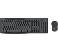 Logitech MK370 Combo for Business (920-012077) Tamaño Completo (100%) • RF Wireless + Bluetooth • Membrana Key Switch • QWERTY • Grafito • Ratón Incluido (5099206113060)