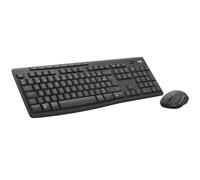 Logitech MK370 Combo for Business, Grafito, Disposición AZERTY Francés